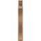 Ekena Millwork 5 1/2-in W x 30-in D x 38-in H Funston Trad Rough Cedar Woodgrain TimberThane Outlooker, Primed Tan OUTUR055X30X38FST04RCPR - alternate 6